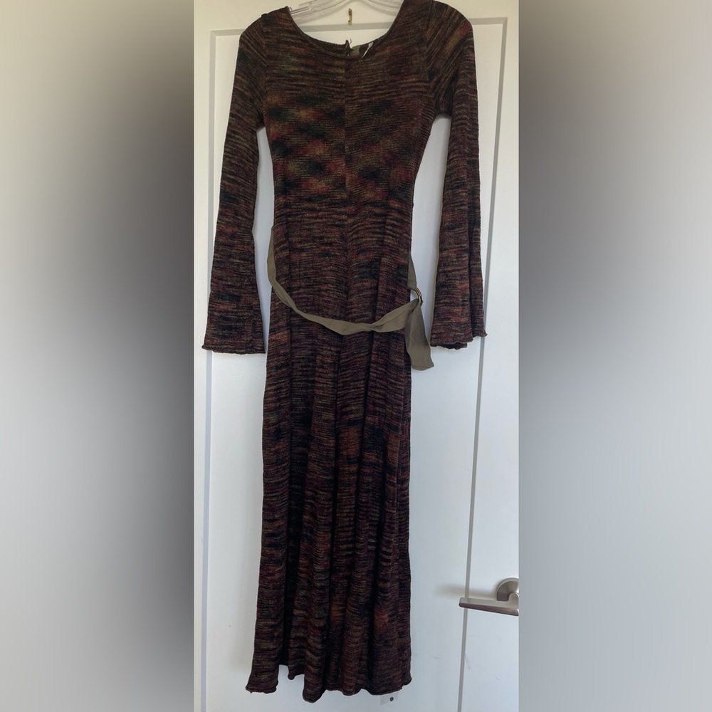 Multicolour Long Sleeve Jumpsuit
